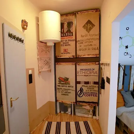 Film Poster Or Coffee Basement With Terrace Appartamento Budapest