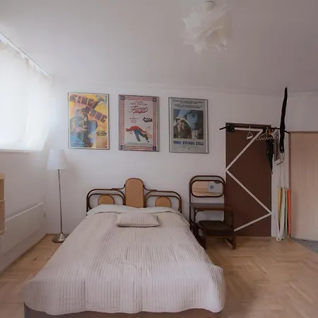 Film Poster Or Coffee Basement With Terrace Apartment