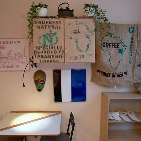 Film Poster Or Coffee Basement With Terrace Apartment
