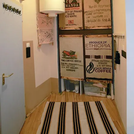 Film Poster Or Coffee Basement With Terrace Apartment Budapest